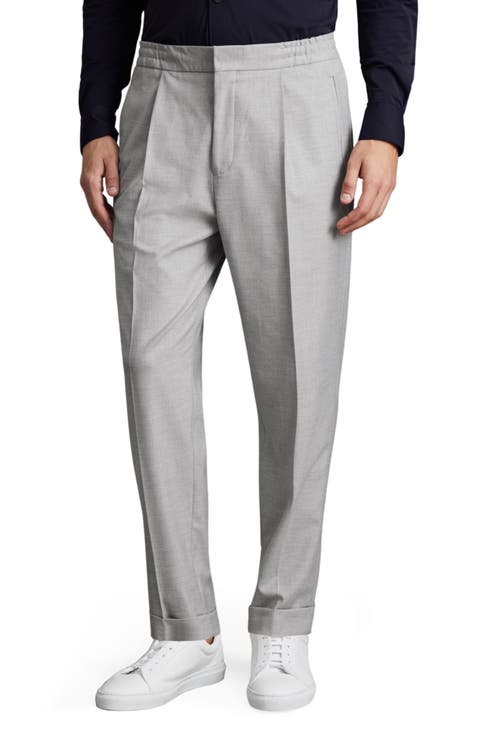 Brighton Pleated Recycled Polyester Blend Pants