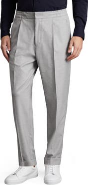 Reiss Brighton Pleated Relaxed Taper Pants