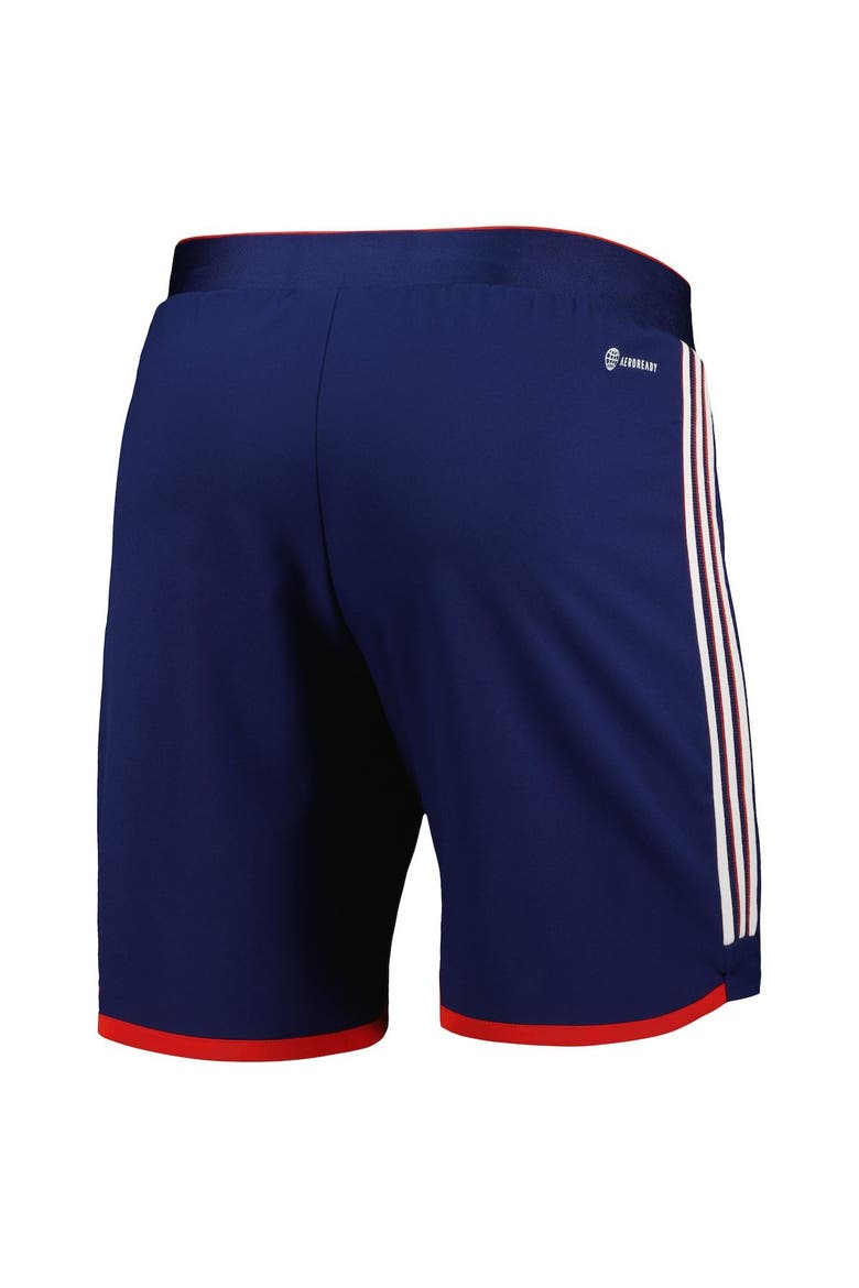 Men's adidas Navy Chicago Fire 2023 Away AEROREADY Authentic Shorts, Alternate, color, Navy