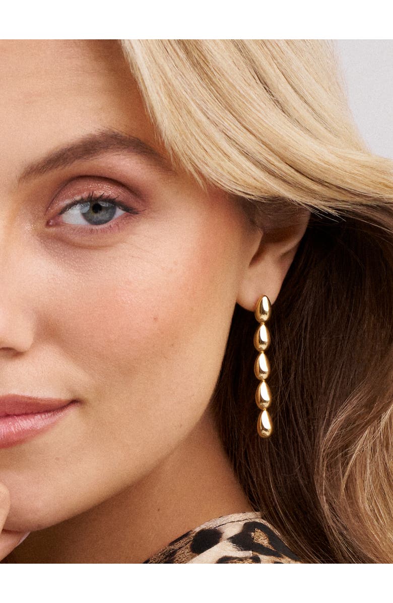 Sif Jakobs Jewellery Earrings Goccia Pianura, Alternate, color, 18K Gold Plated