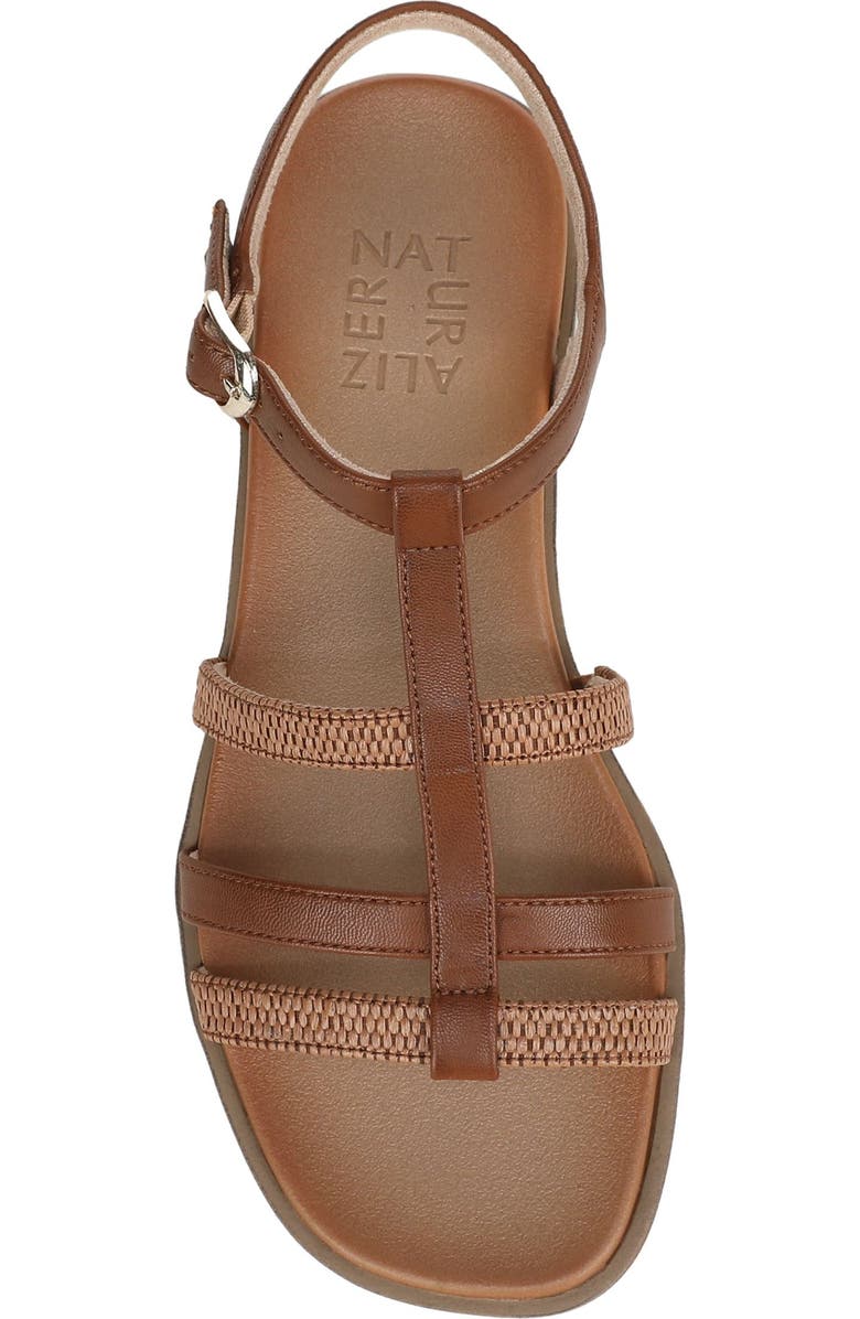 Naturalizer Julia Sandal, Alternate, color, Toffee Brown Faux Suede