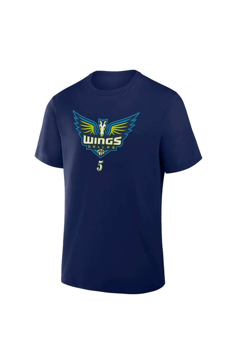 FANATICS Men's Fanatics Paige Bueckers Navy Dallas Wings In The Paint Name & Number T-Shirt, Alternate, color, Navy