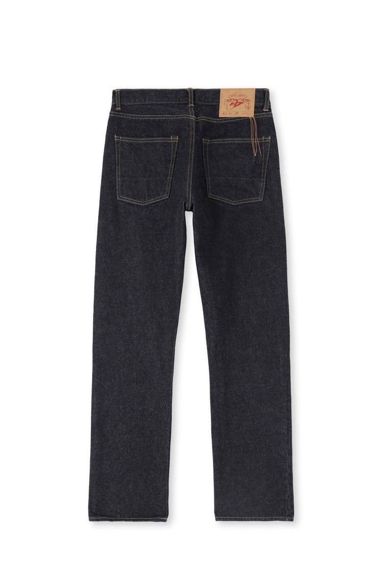 Fortela JohnJap Japan Selvedge 5 Pocket Regular Fit Denim Pants, Alternate, color, Indigo