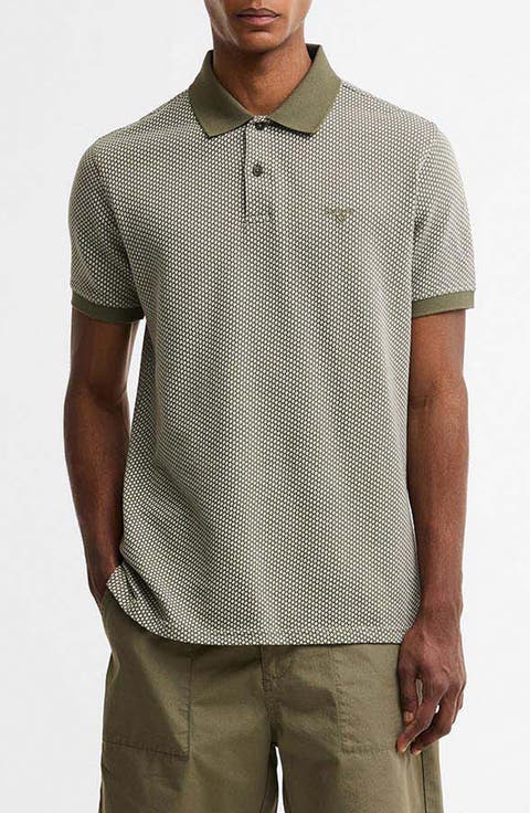 Copgrove Texture Jacquard Polo