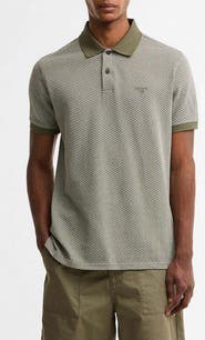 Barbour Copgrove Texture Jacquard Polo