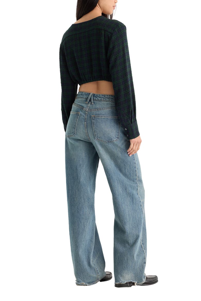 Vintage Wide Leg Jeans, Alternate, color, INDIGO1338