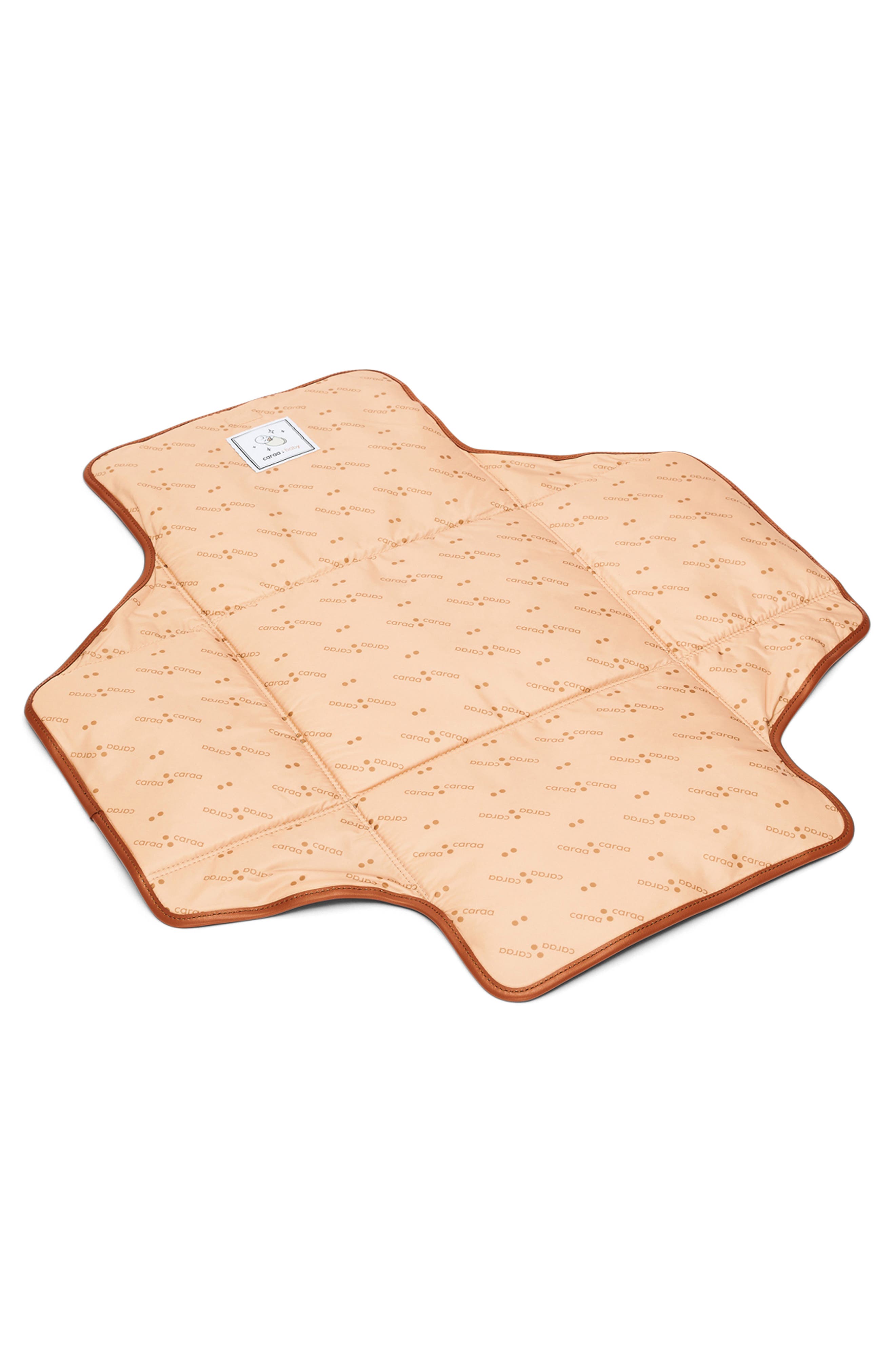 Caraa Baby Folding Changing Mat, Alternate, color, Clay