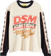 DIET STARTS MONDAY DSM Ignition Long Sleeve Waffle Graphic T-Shirt