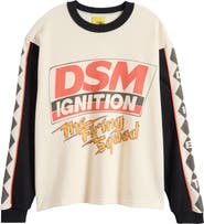DIET STARTS MONDAY DSM Ignition Long Sleeve Waffle Graphic T-Shirt