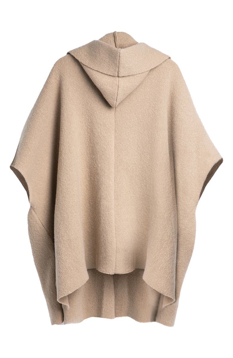 SAACHI Oversize Hooded Topper, Alternate, color, Taupe