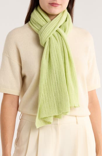Portolano Open Knit Wrap Scarf