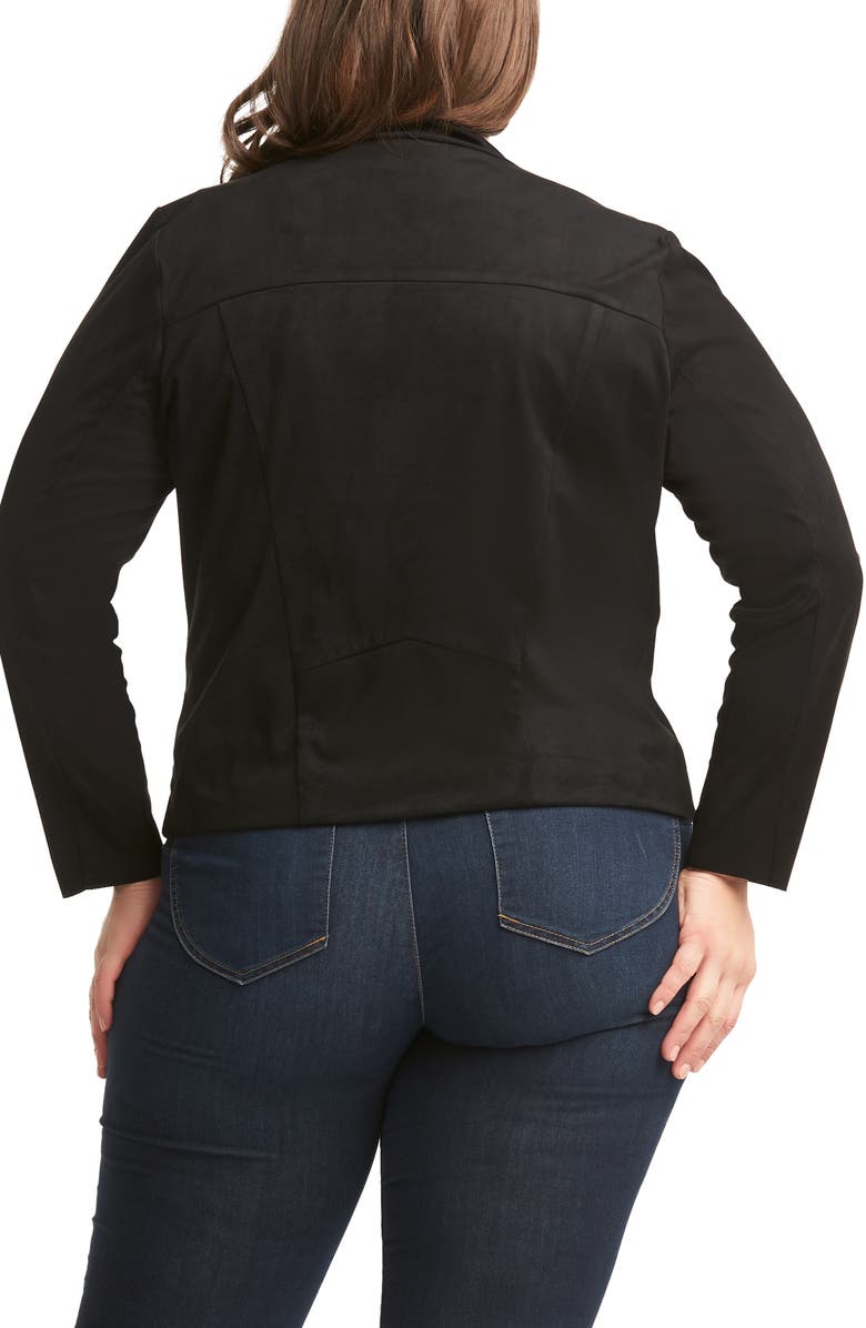 Tart Lemon Tart Sayna Moto Jacket, Alternate, color, Black