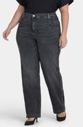 NYDJ Brooke High Waist Loose Straight Leg Jeans