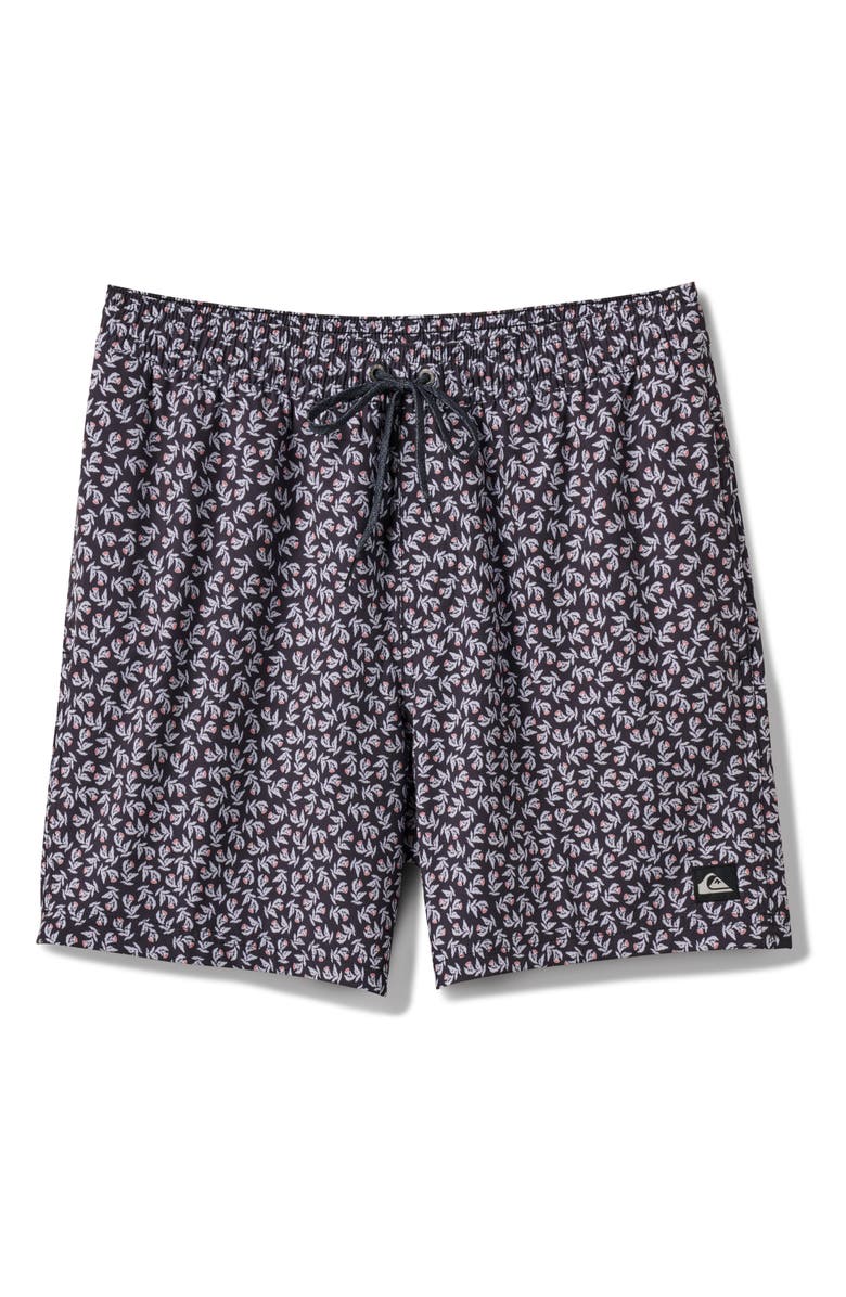 Quiksilver Surfsilk Mix Swim Trunks, Alternate, color, Phantom