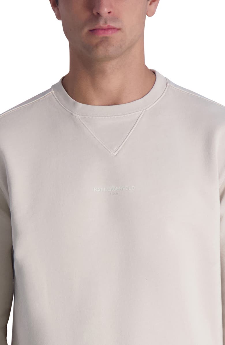 KARL LAGERFELD PARIS Crewneck Sweatshirt, Alternate, color,