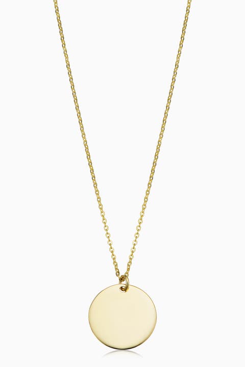 14K Gold Manhattan Pendant Necklace