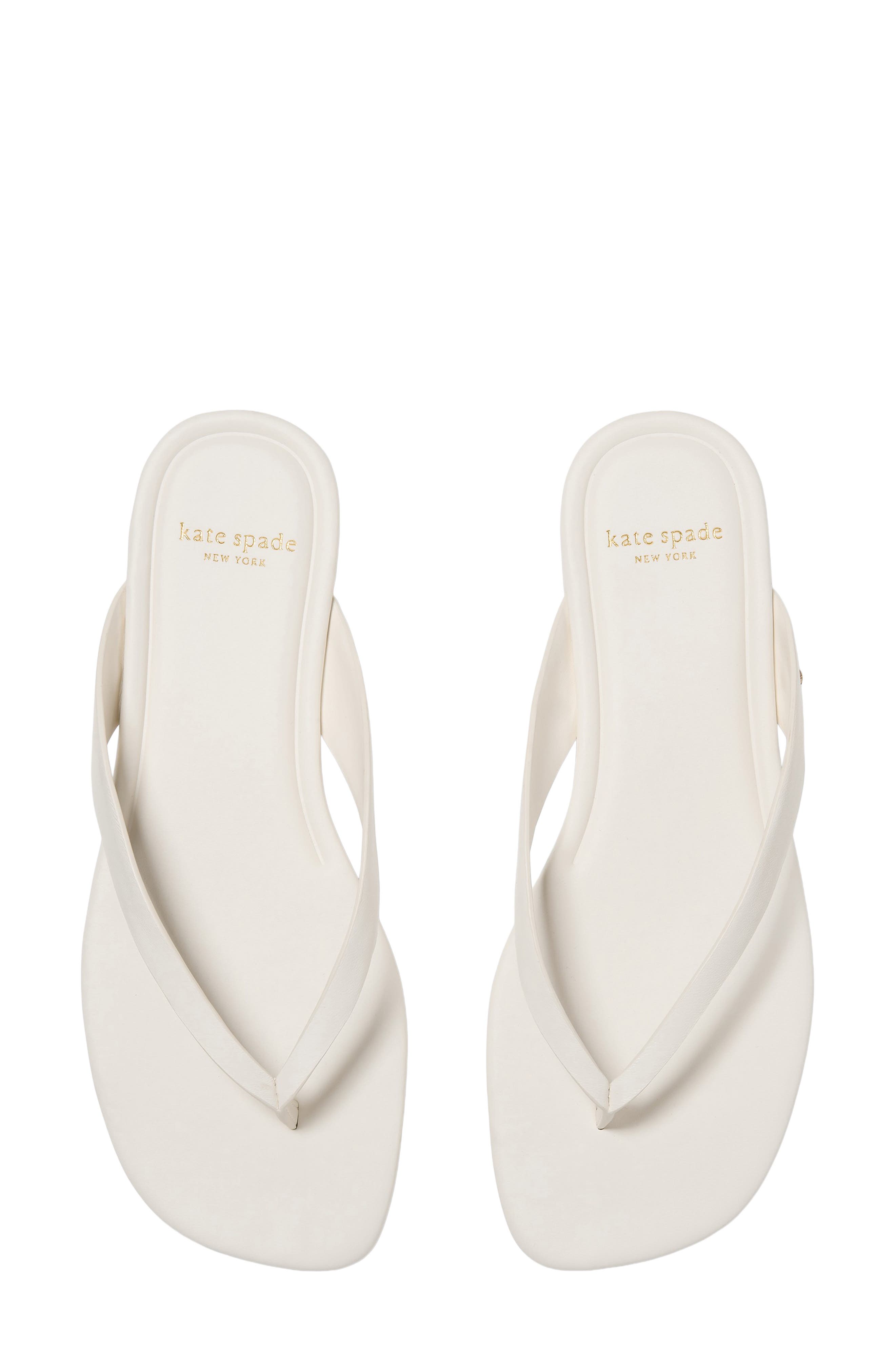 sandie flip flop, Alternate, color, CREAM.