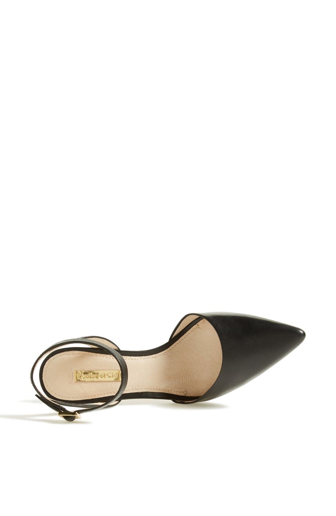 'Esperance' Pump, Alternate, color, BLACK