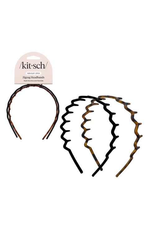 2-Pack Zigzag Headbands