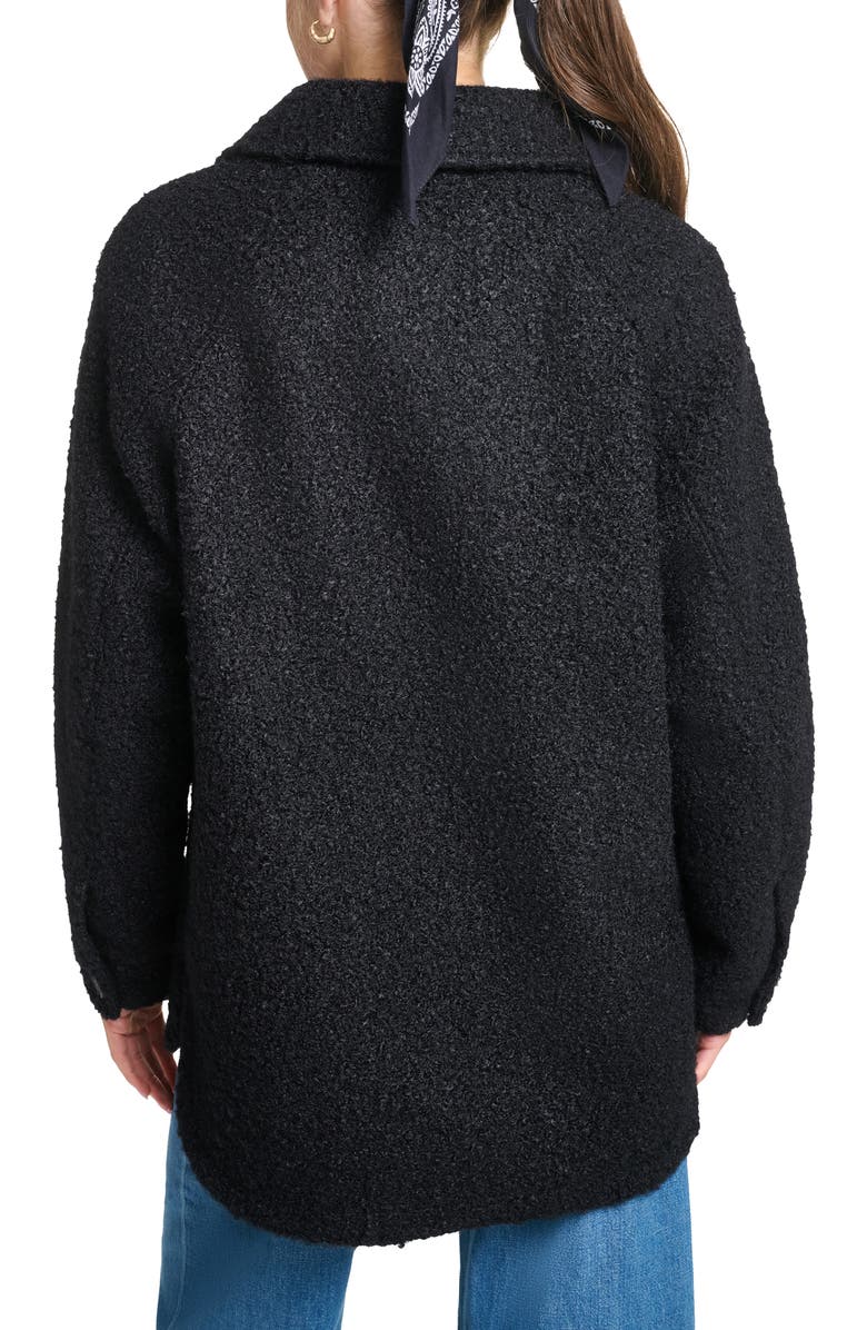 Levi's Boucle Shacket, Alternate, color, Black