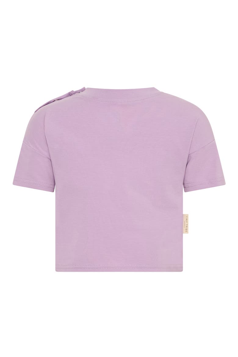 Core Stretch Cotton T-Shirt, Alternate, color, LILAC
