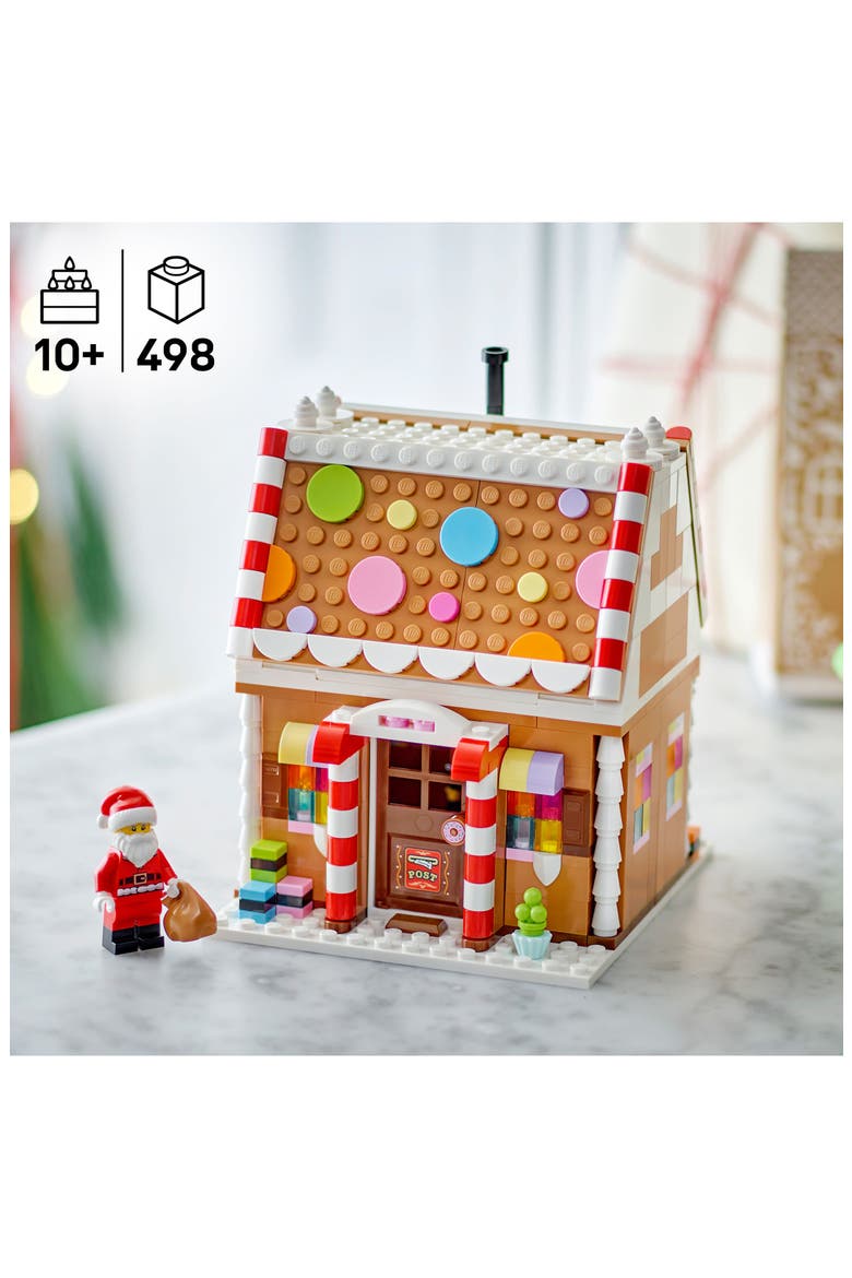 Festive Gingerbread House 40809, Alternate, color, MULTI