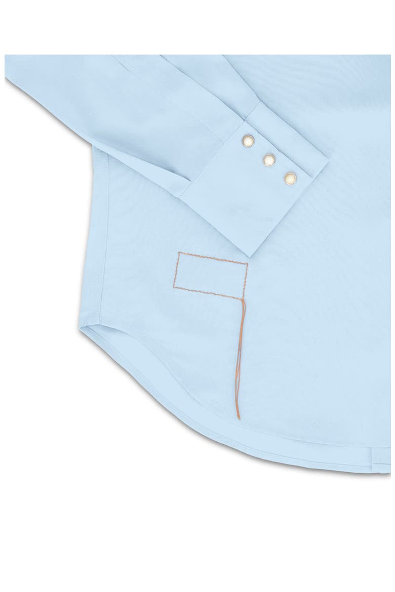 Toledo Silk Texan Shirt, Alternate, color, Light Blue