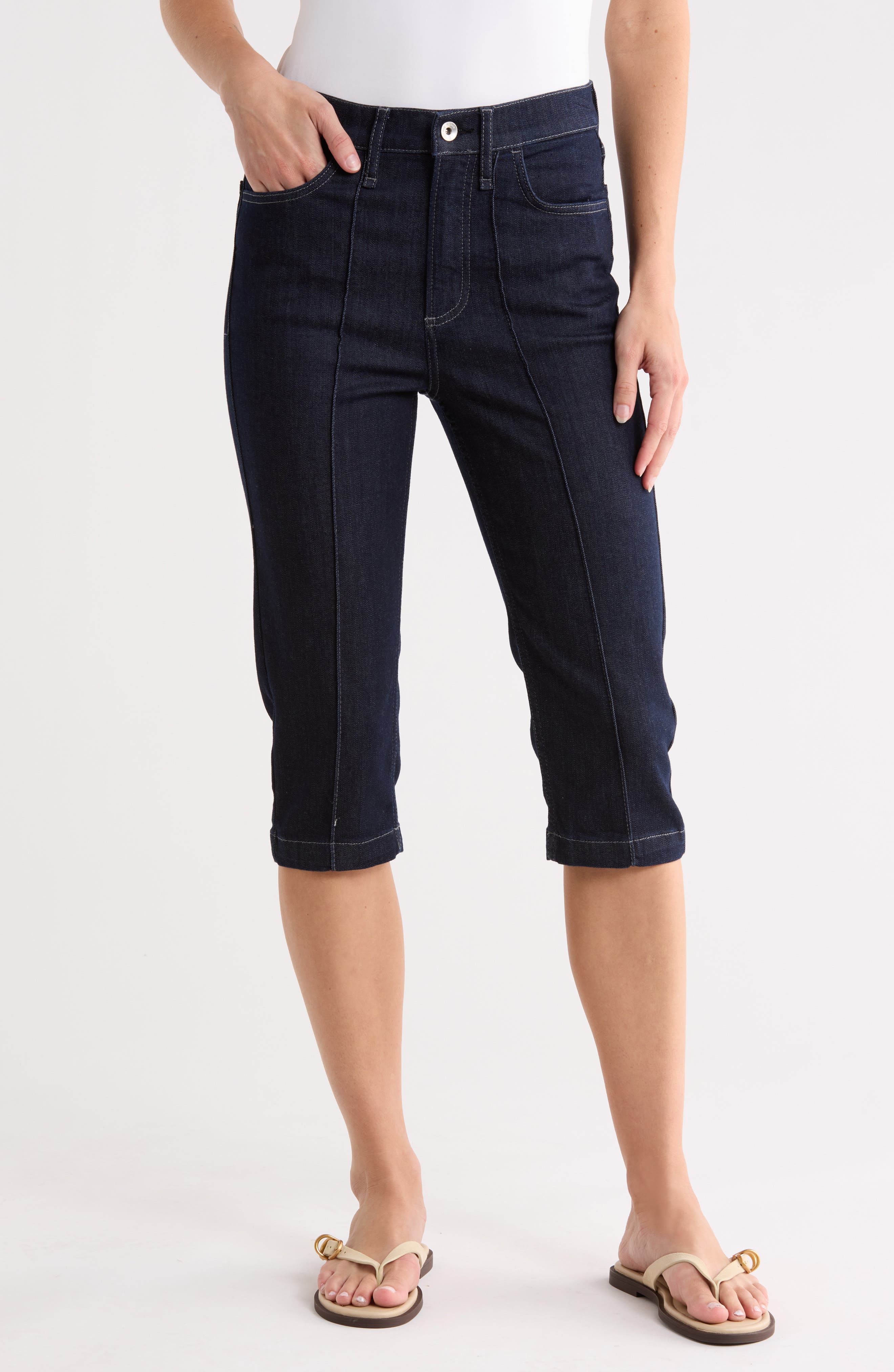 rag & bone Katie High Waist Capri Jeans