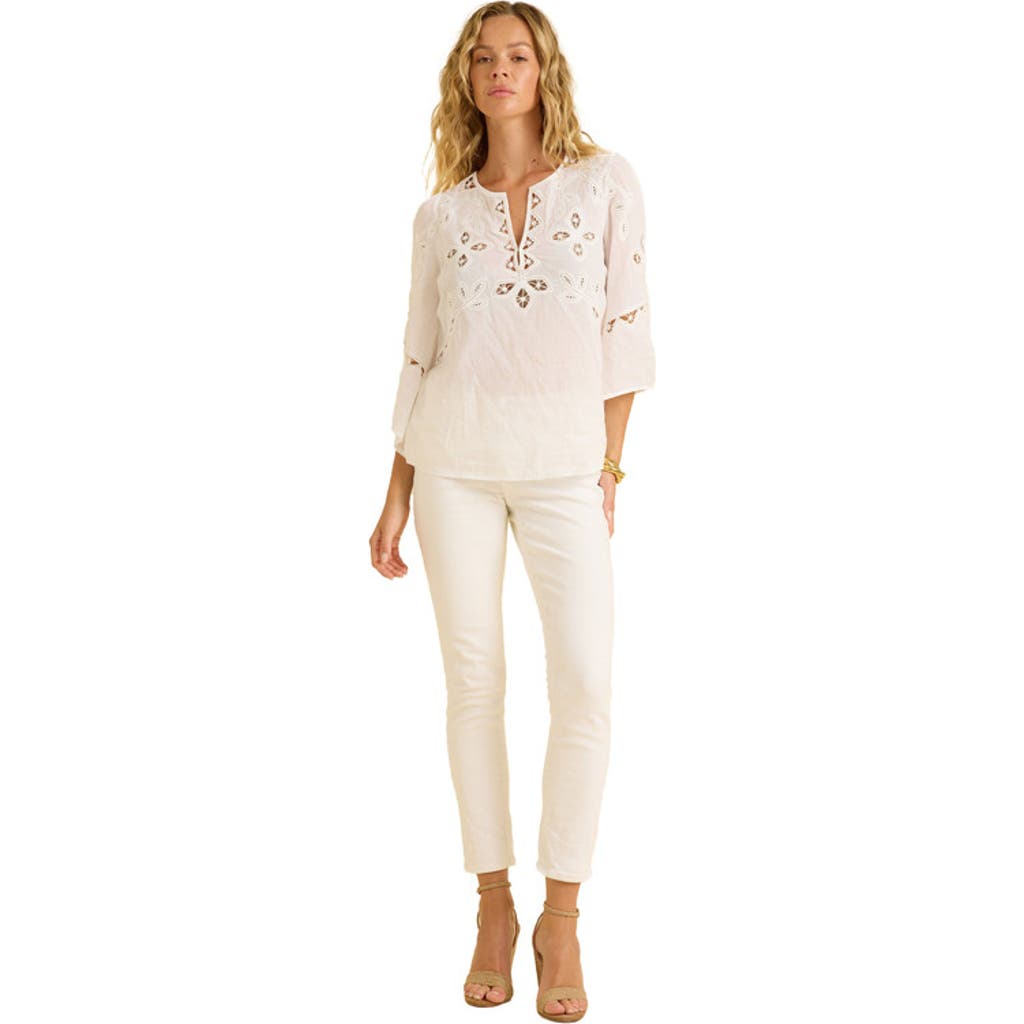 Calypso St Barth Calypso St. Barth Bella Top In White