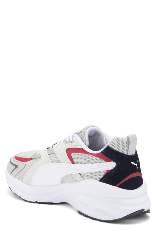 Puma Hypnotic Sneaker In Feather Gray- White