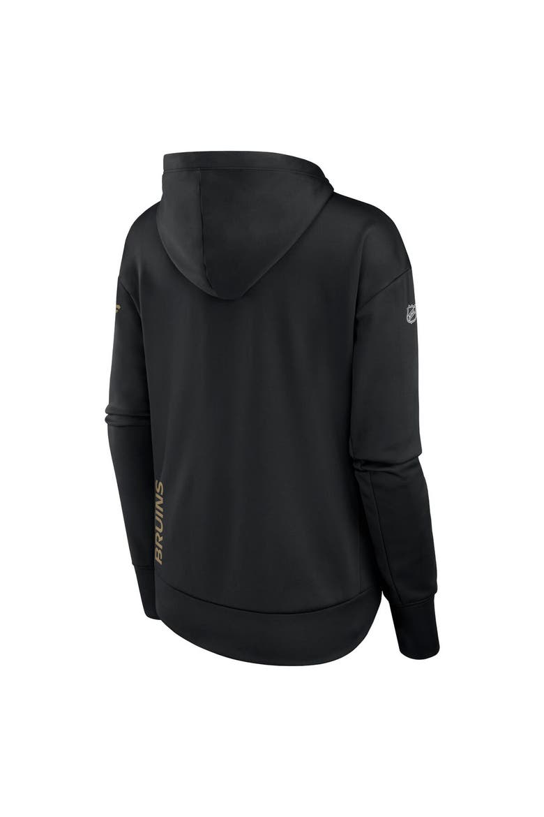 Women's Fanatics Branded  Black Boston Bruins Authentic Pro Scuba Full-Zip Hoodie, Alternate, color, Black