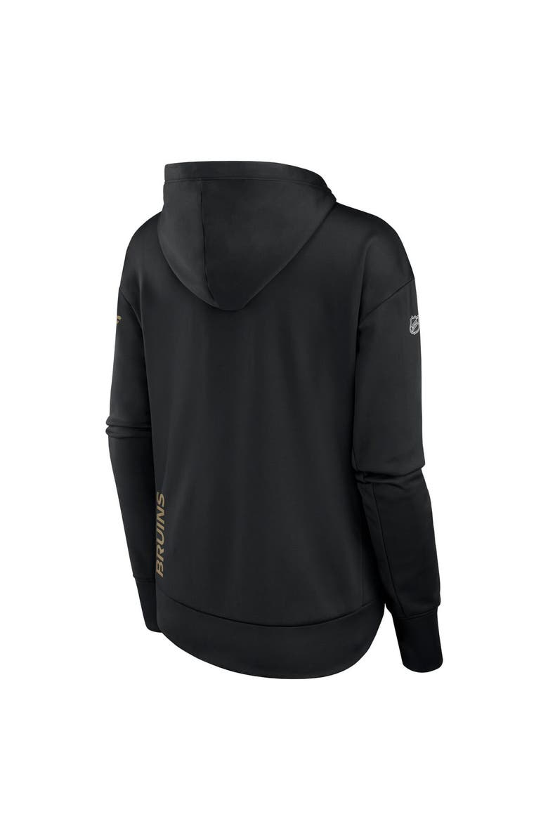 FANATICS Women's Fanatics Branded  Black Boston Bruins Authentic Pro Scuba Full-Zip Hoodie, Alternate, color, 