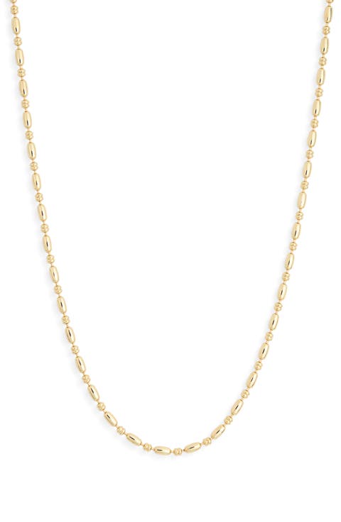 Demi Fine Beaded Ball Necklace
