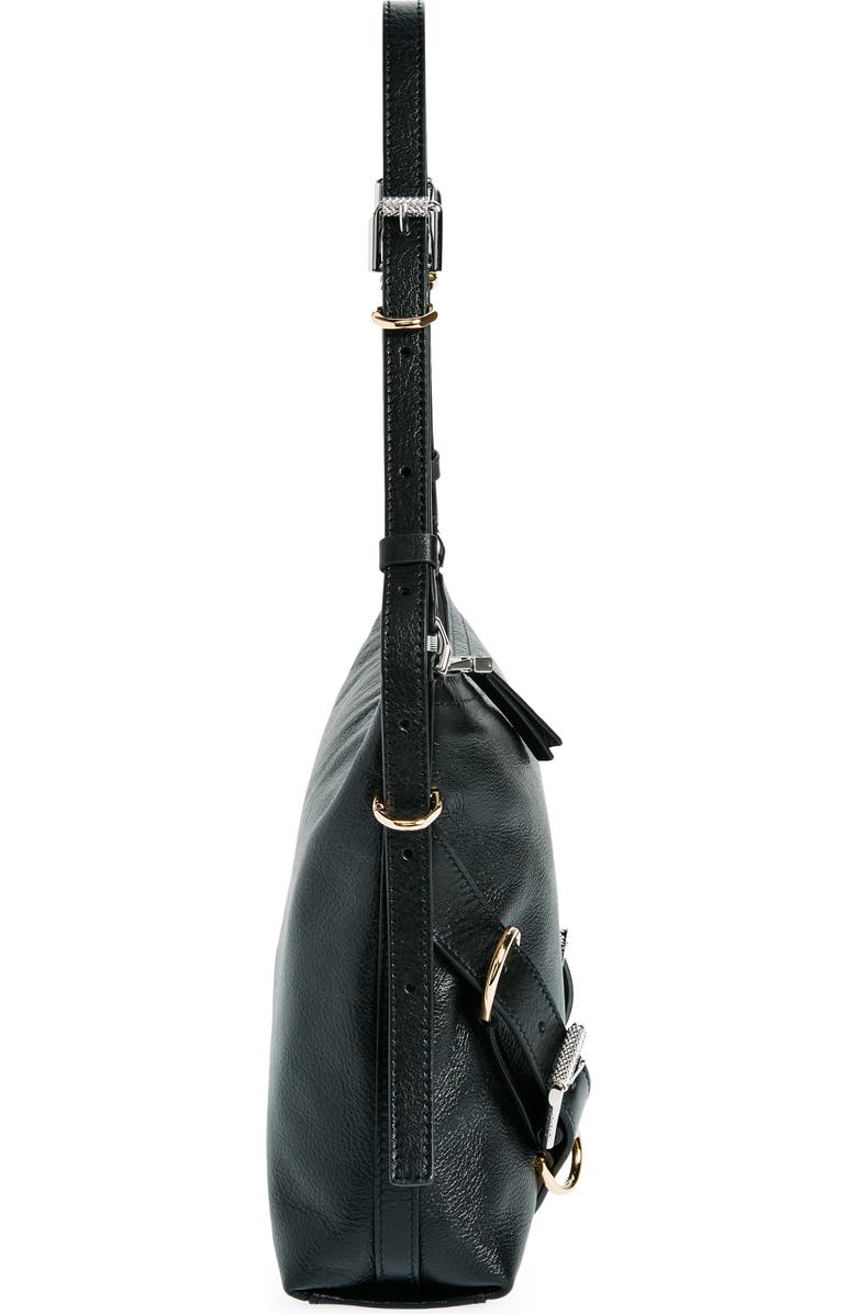 Givenchy Small Voyou Leather Shoulder Bag, Alternate, color,