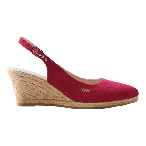 Palomera Canvas Espadrille Wedges