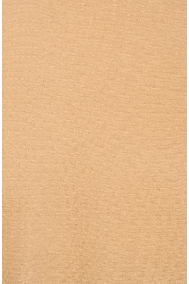Cashmere Rib Scarf, Alternate, color, CAMEL