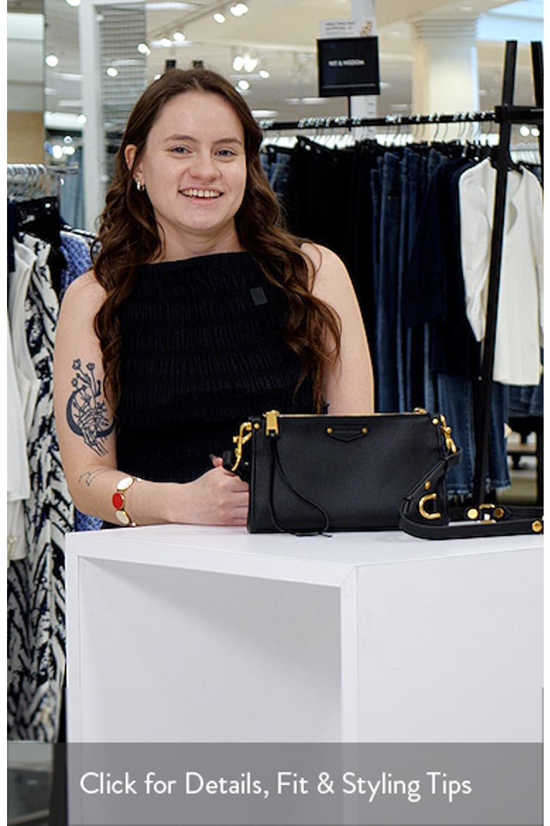 Small Mab Leather Crossbody Bag video