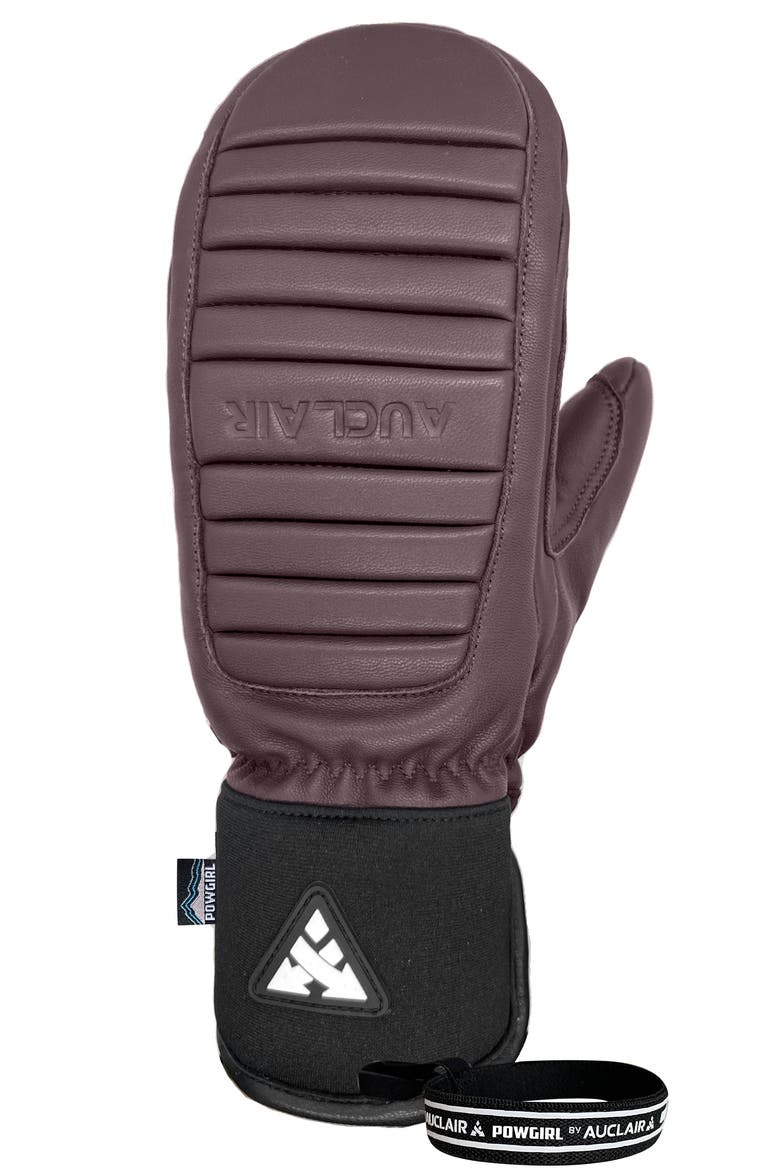 Outseam Women Mitts, Main, color, BURGUNDY