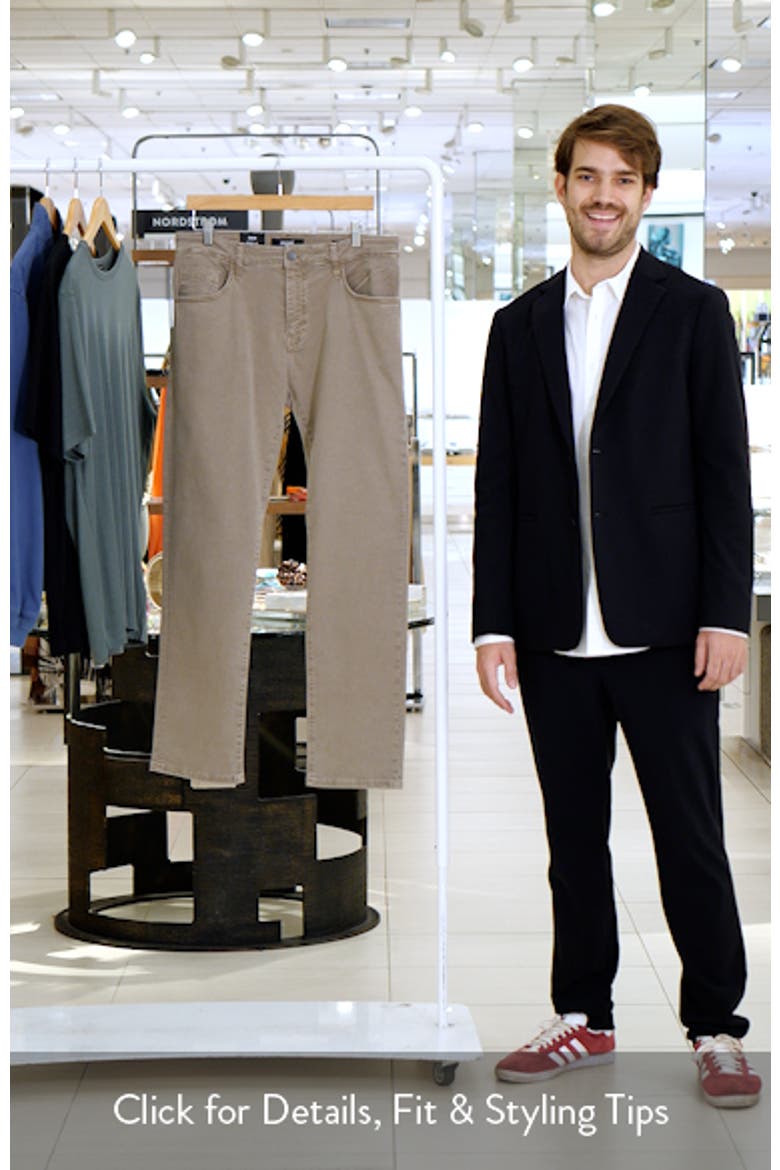 Zach Straight Leg Twill Pants video