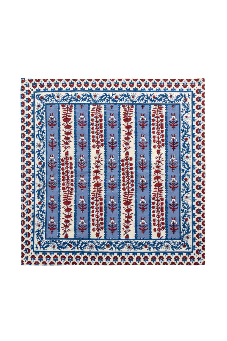 Provence Avignon Napkins, Alternate, color, Red/Blue 19" x 19"
