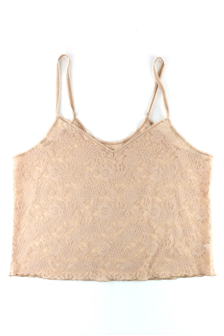 Daily Lace™ Lace Camisole, Alternate, color, TAUPE
