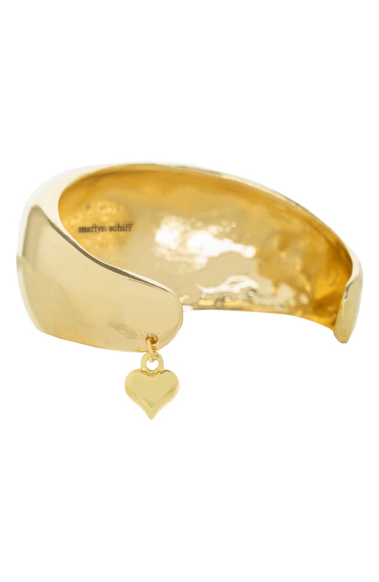 MARLYN SCHIFF Maya Cuff Bracelet, Alternate, color, Gold