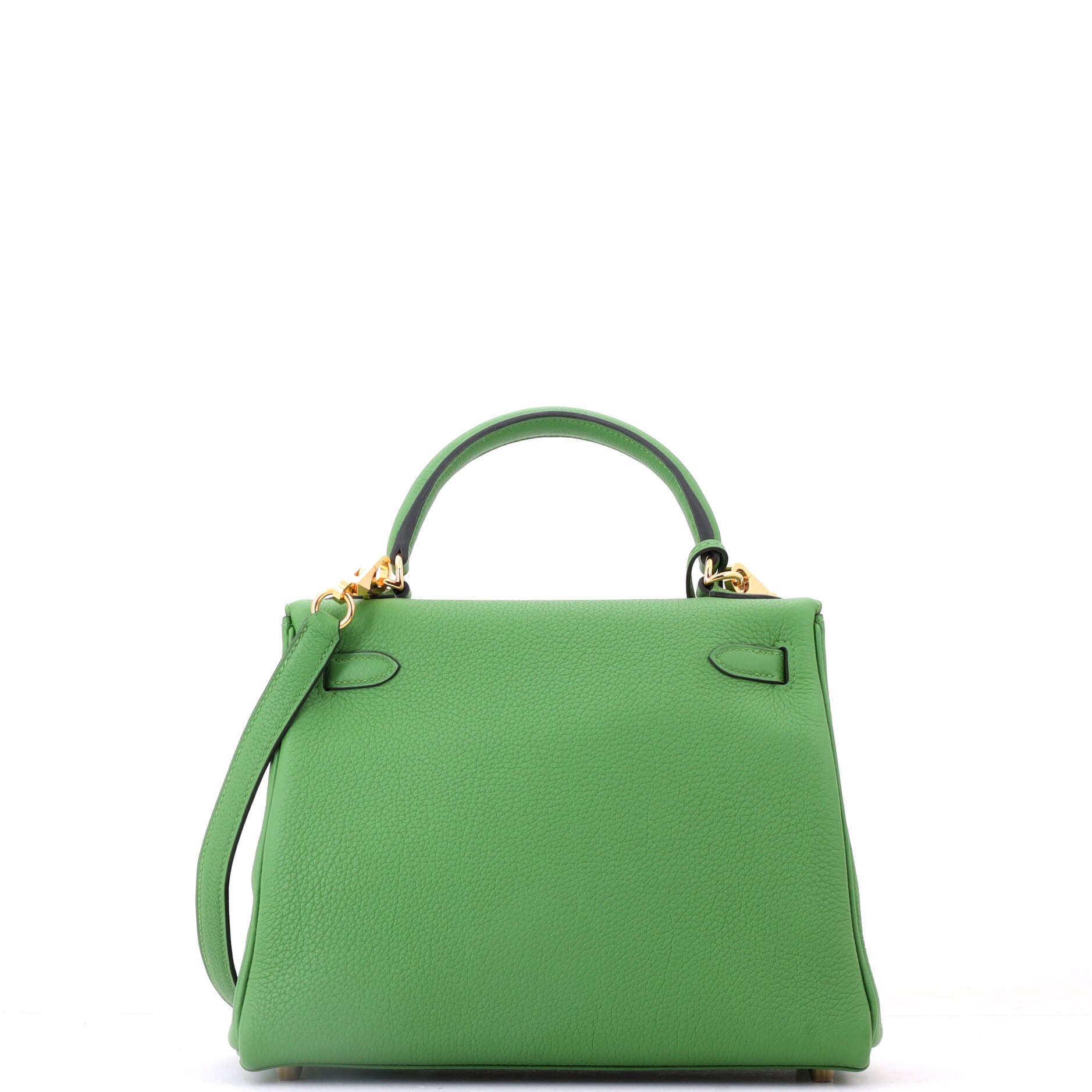 Kelly Handbag Green Togo with Gold Hardware 25, Alternate, color, Vert Yucca