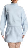 Naked Wardrobe Crop Turtleneck Sweater