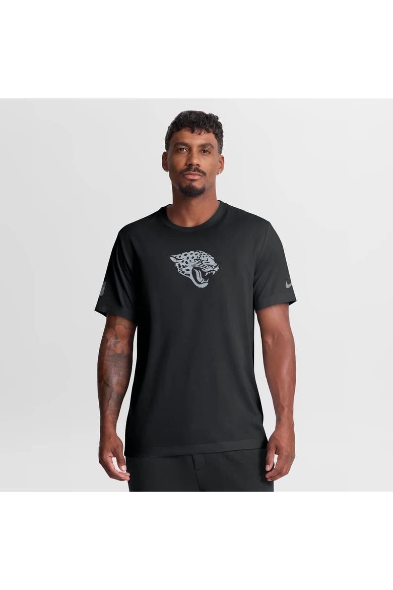 Men's Nike Black Jacksonville Jaguars Sideline Lead The Charge Legend Dri-FIT T-Shirt, Main, color, Black