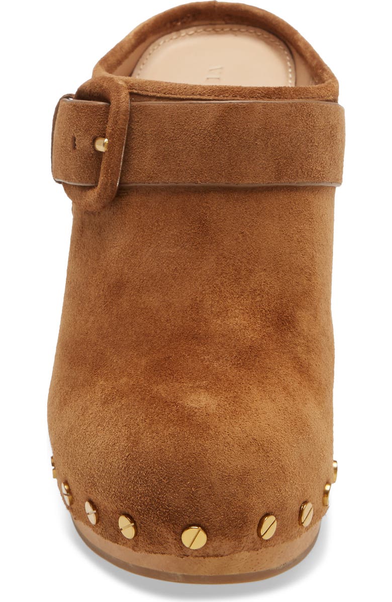 Veronica Beard Dacey Clog, Alternate, color, Pecan