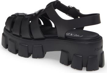 PRADA Monolith プラットフォーム フィッシャーマン サンダル Prada Monolith Platform Fisherman Sandal (Women) | Nordstrom