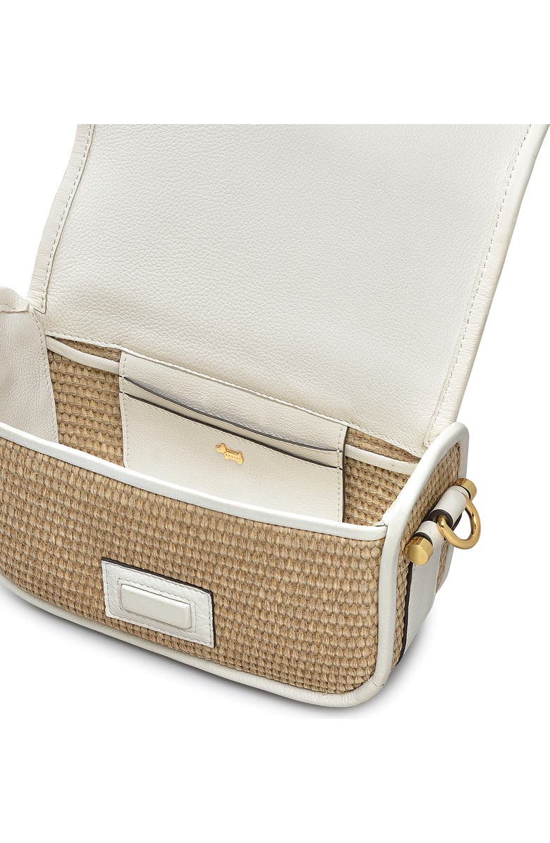 Radley Bathurst Mews - Raffia Small Flapover Crossbody Bag, Alternate, color,