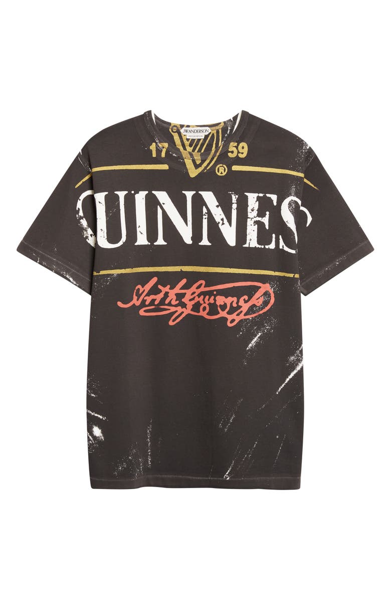 JW Anderson x Guinness Bottle Top Graphic T-Shirt, Main, color, 
