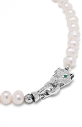 Nialaya Panther Head Pearl Choker